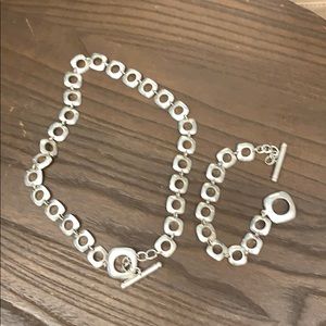 Necklace and bracelet